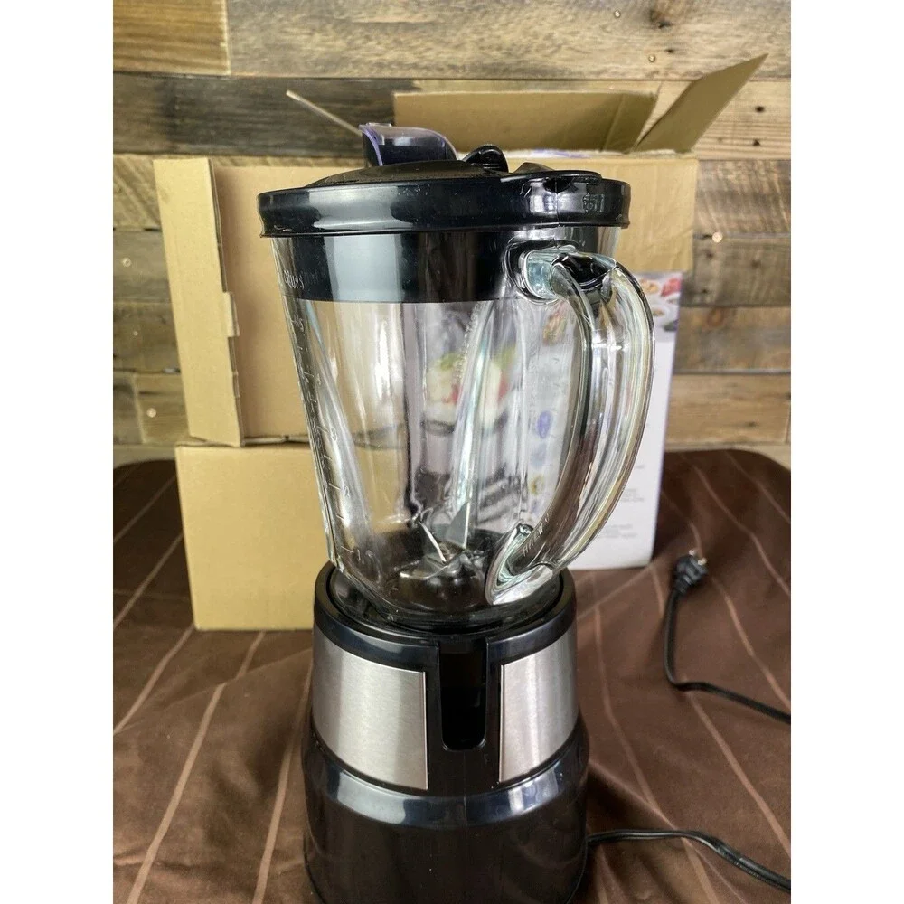 Hamilton Beach Wave Crusher 54221G Multi-Function Blender Black & Stainless